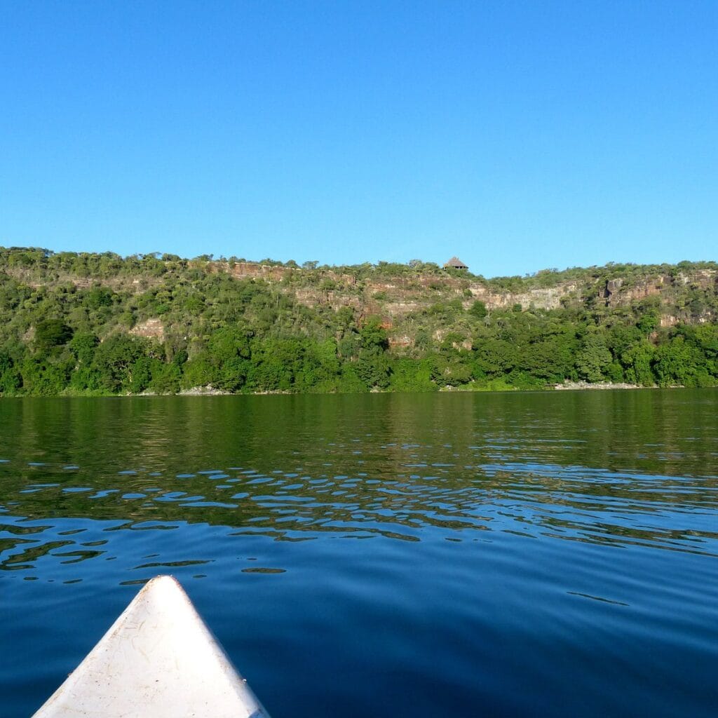 Sustainable Water-Based Activities: Canoeing and Kayaking in Tanzania’s Lakes 2 kayaking at lake chala