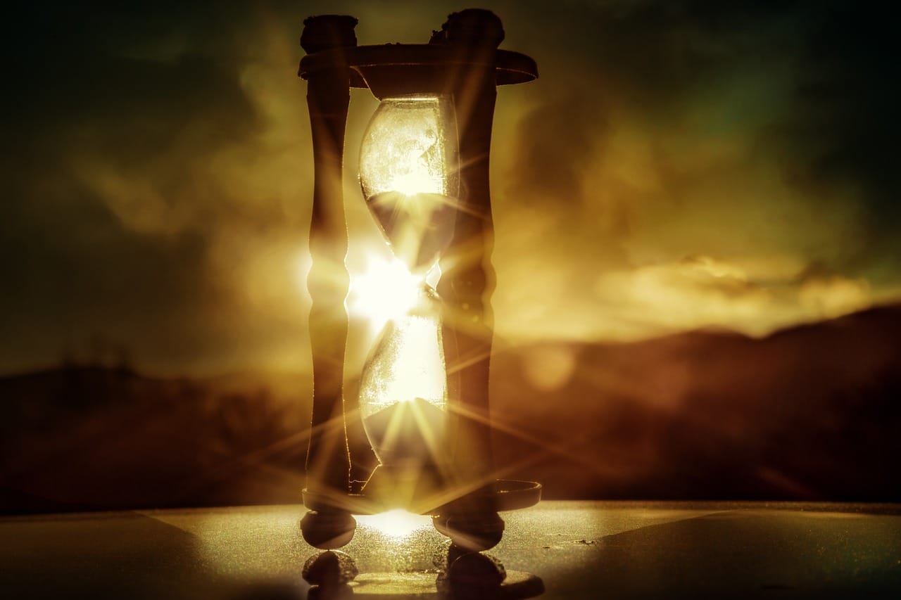 hourglass, time, watch