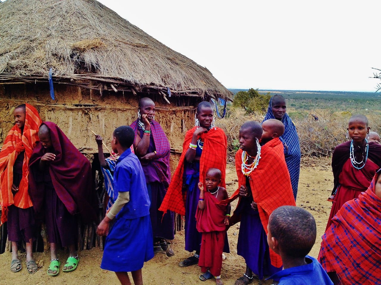 massai, people, tanzania