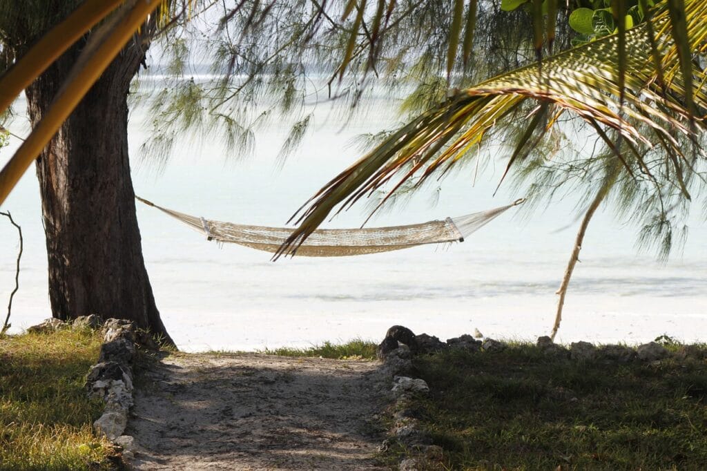 hammock, zanzibar, vacations