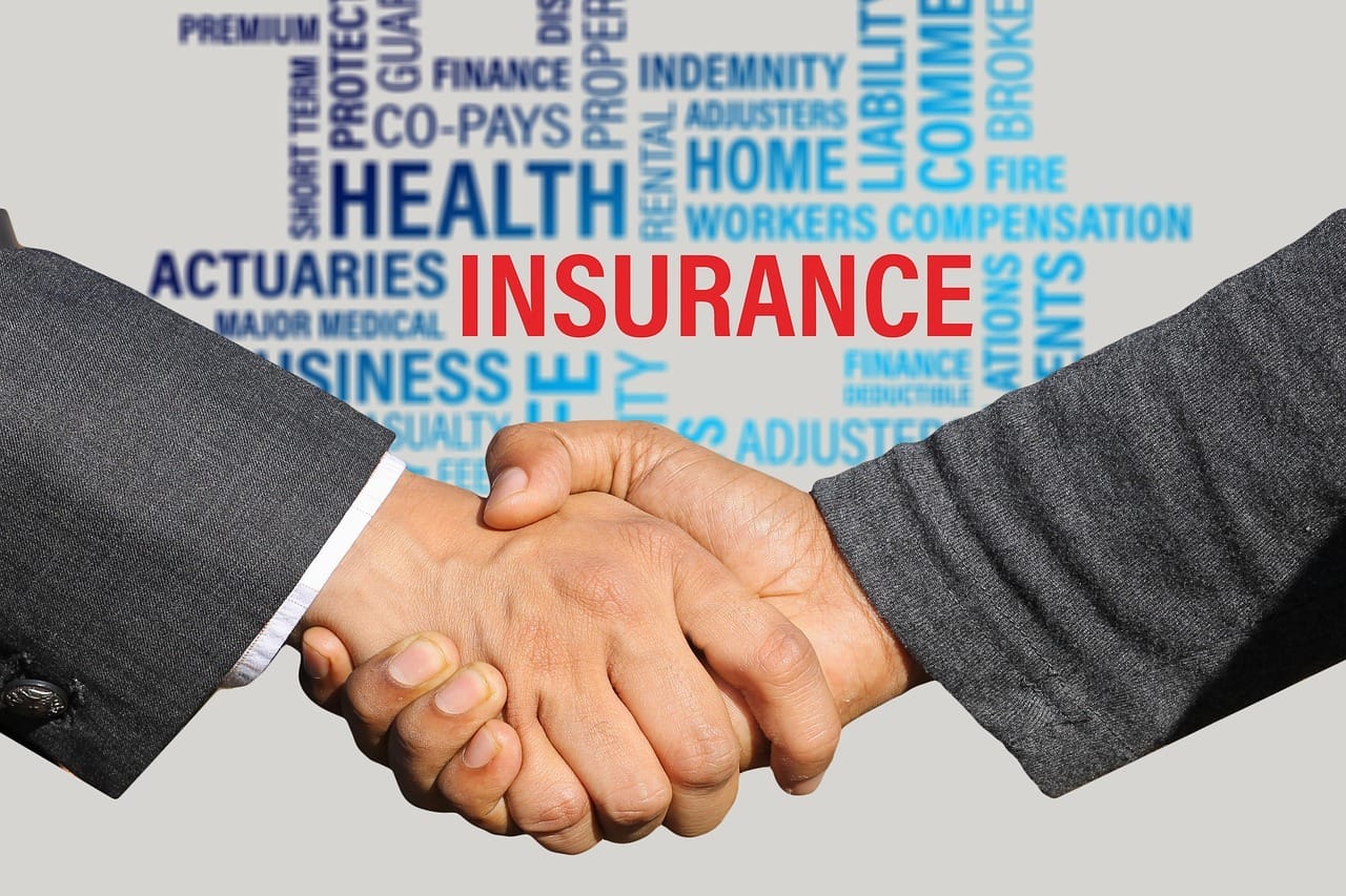 insurance, contract, shaking hands